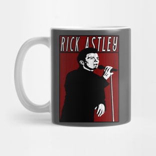 Vintage Retro Rick Astley Mug